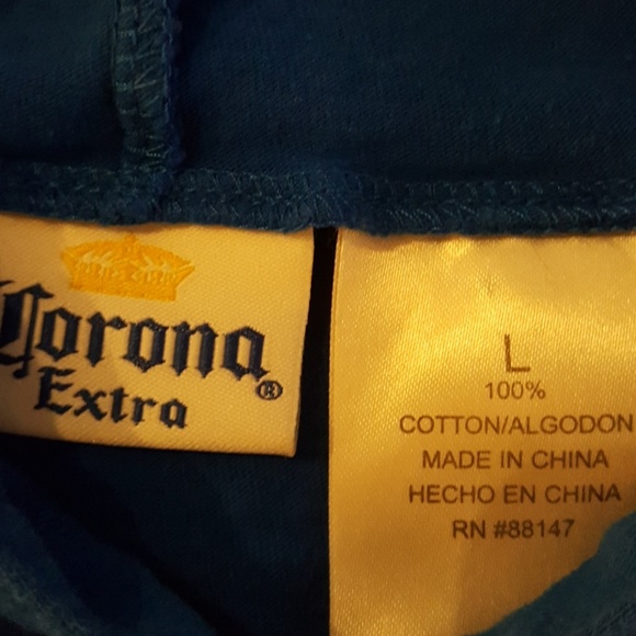 Corona Pullover Hoodie/Long-sleeved T-Shirt - Picture 3 of 3